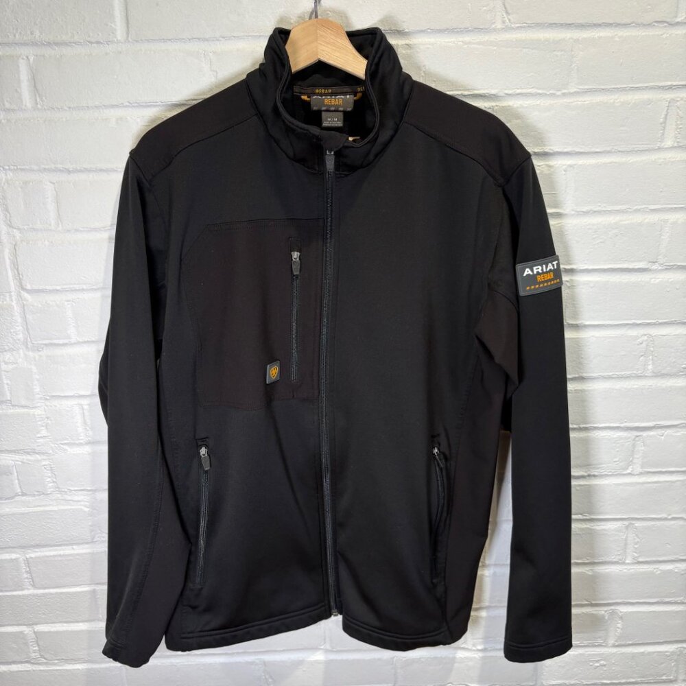 Ariat Rebar DuraCanvas Soft Shell Full Zip Jacket Men's Medium